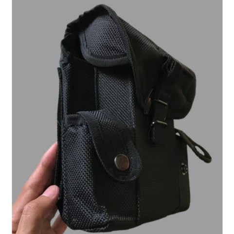 Tempat Magazen SS1 M16 Hitam Tas Holster Magasen TNI POLRI