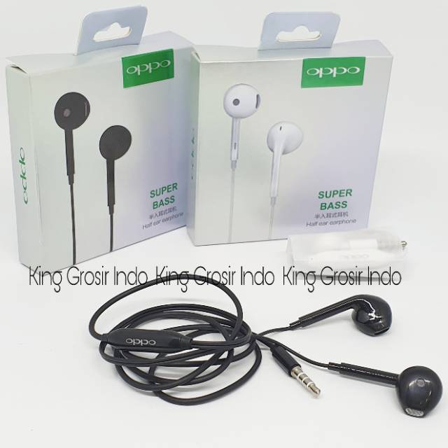 Handsfree Headset OPPO R17 Stereo Earphone Super Bass R-17