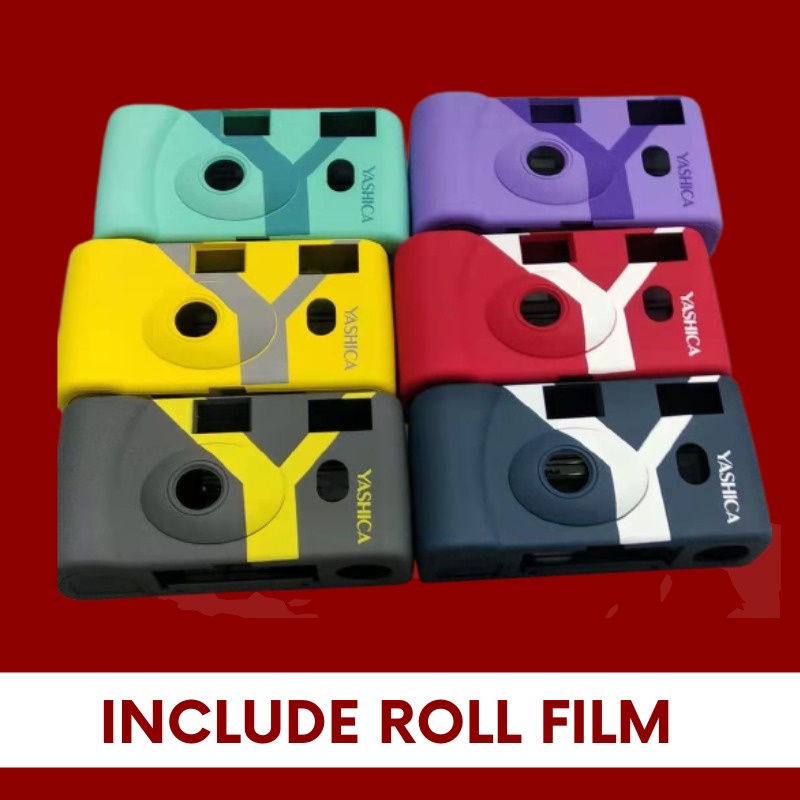 T2T Kamera Yashica MF-1 Snapshot Free Roll Film & Baterai RBU