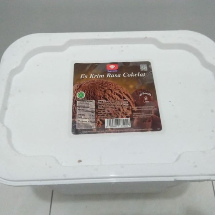 

Makanan Beku | Es Krim Ice Cream Diamond 8 Liter Coklat/Vanilla/Strawberry