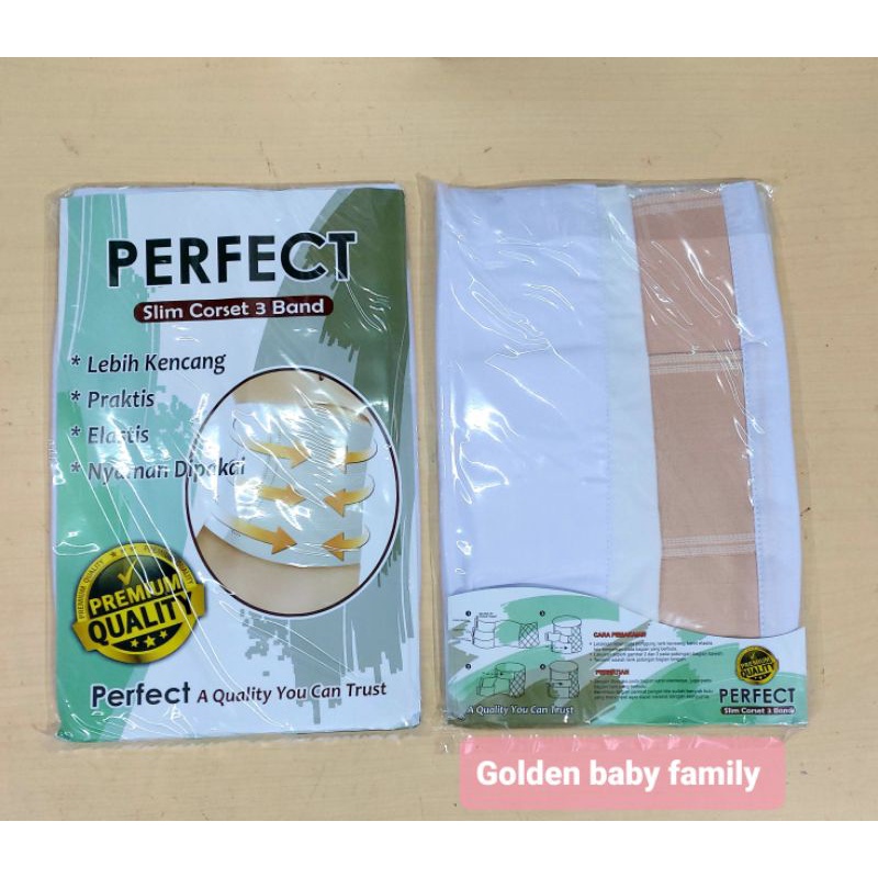 Seller PERFECT - SLIM CORSET 3 BAND / KORET IBU MELAHIRKAN ALL SIZE / GURITA PELANGSING