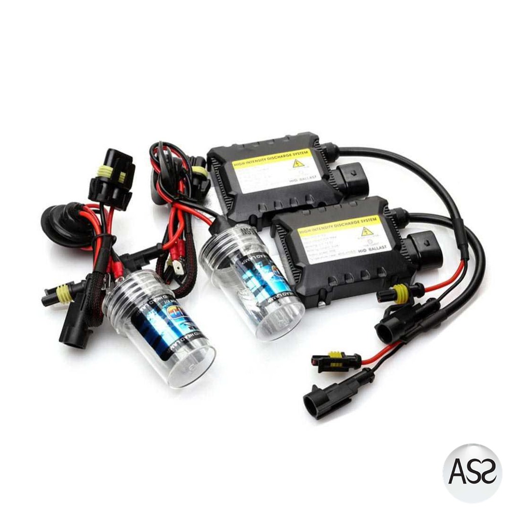 ASS Shop - CROSSTIGER Lampu Mobil HID Xenon H7 6000K 55W 2PCS + Ballast 12V