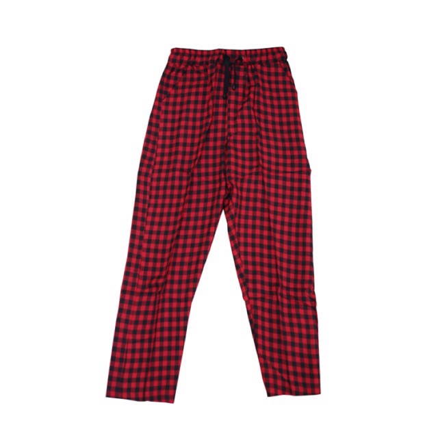 

Bae Tartan Pants Crimson Red