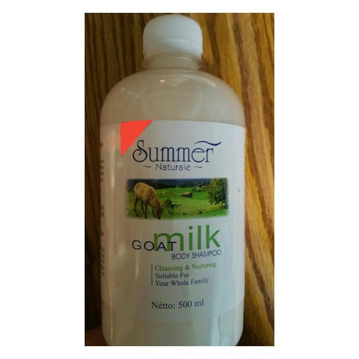SABUN SUMMER GOAT MILK / SUSU KAMBING MALAYSIA 500 ML REFILL BOTOL