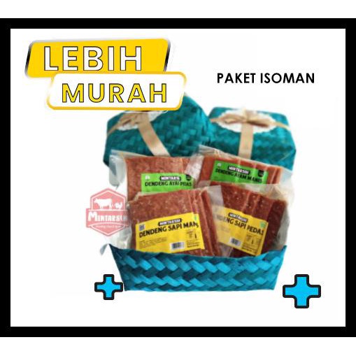 

[READY STOCK] [PAKET ISOMAN] ISI 4 DENDENG SAPI ATAU AYAM 250GR HALAL DAN PRAKTIS