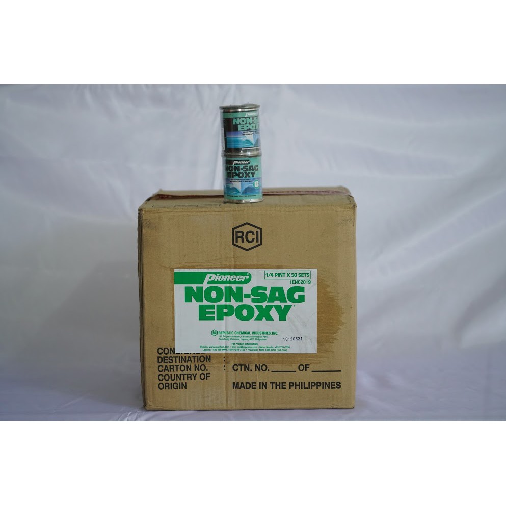 Pioneer Lem Epoxy Non Sag 340gr / Dempul dan Lem Serbaguna