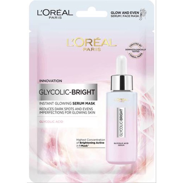 L'oreal Paris Loreal Glycolic Bright Serum , Fash Wash, Day Night Cream