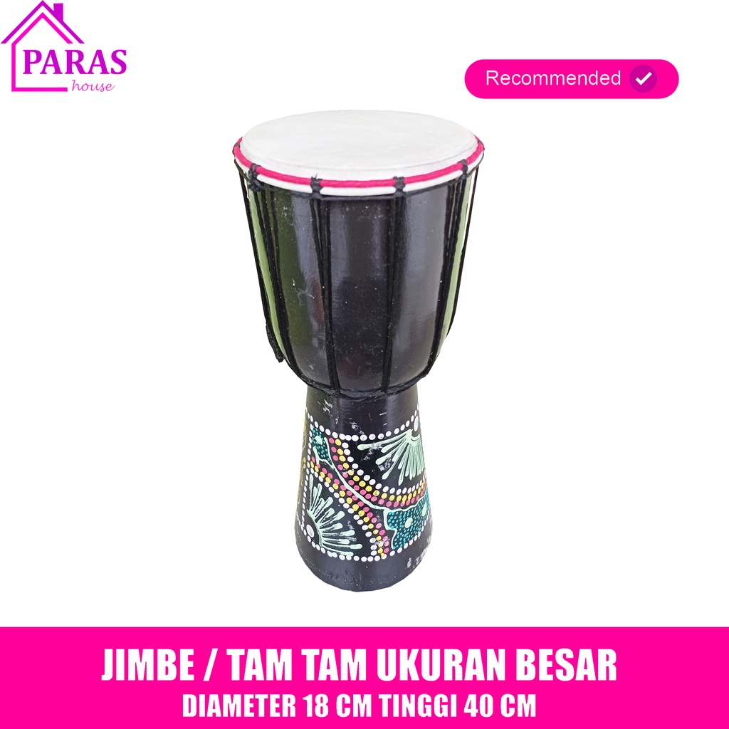 PARAS - Jimbe Besar / Tamtam / Gendang 40cm - Alat musik Tradisional