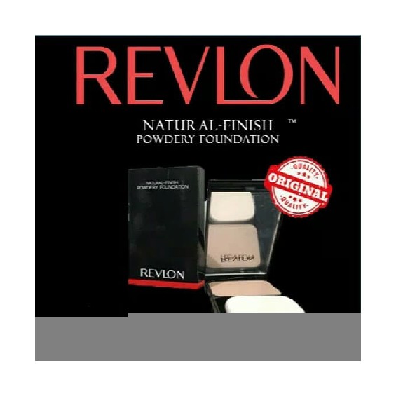 BEDAK BASAH Limited Promo TEMPAT BEDAK FOUNDATION REVLON ORIGINAL POWDERY -