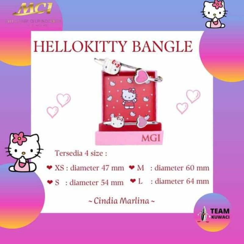 gelang Hello Kitty MCI