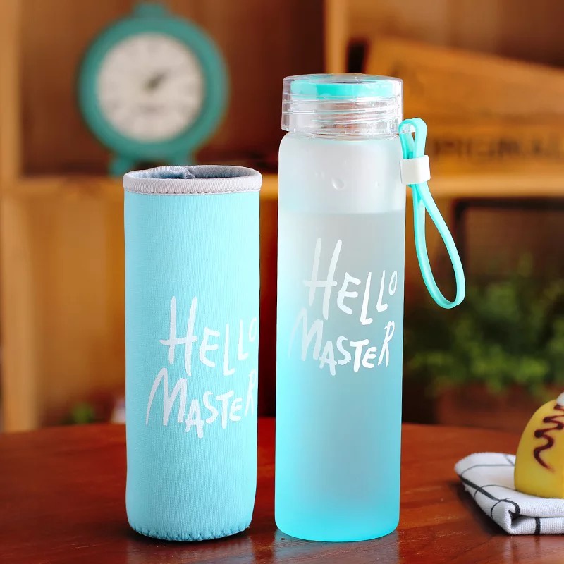 Water Bottle Hello Master / Botol Minum 500ML Hello Master No Punch