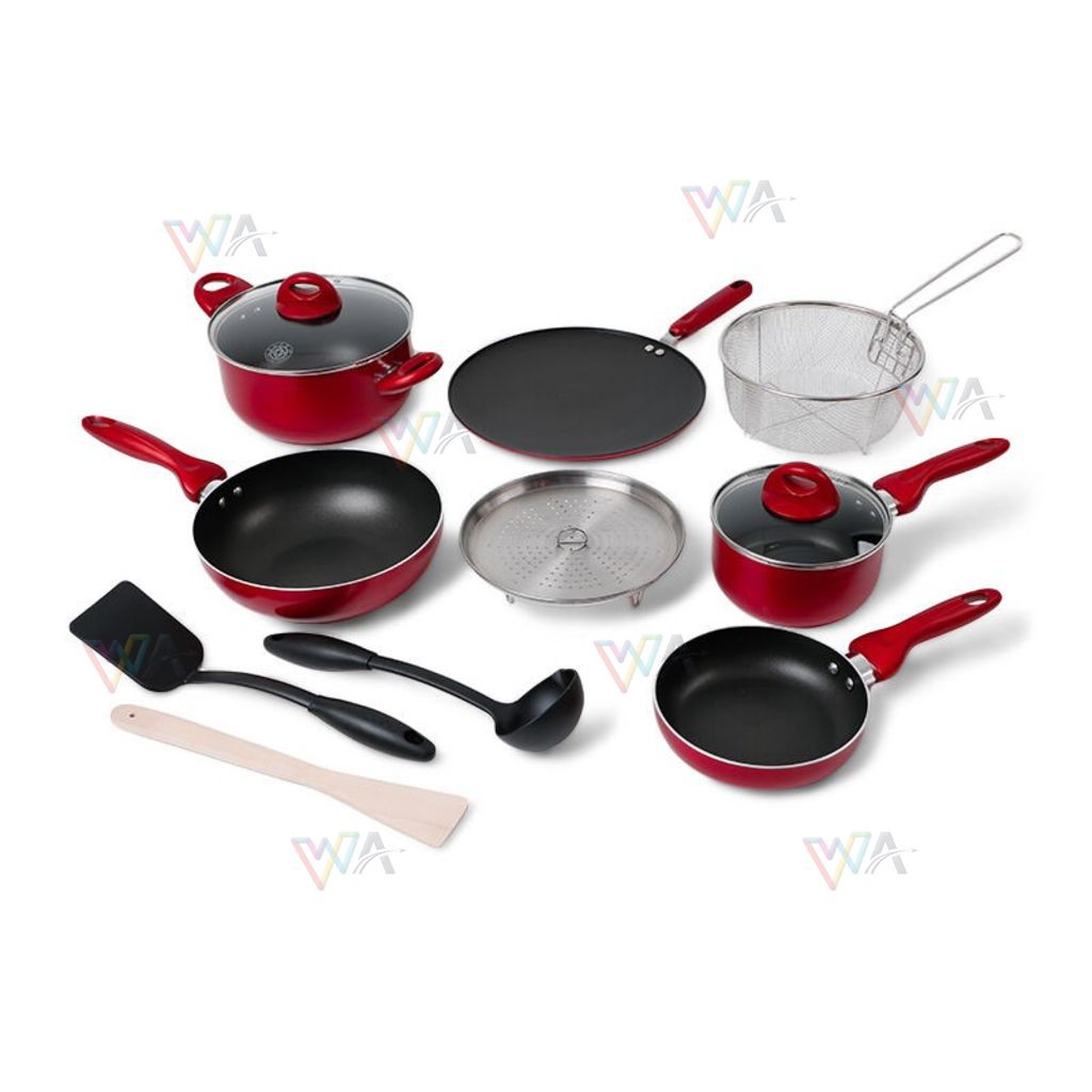 Panci Supra Rosemary 12Pcs Warna Merah