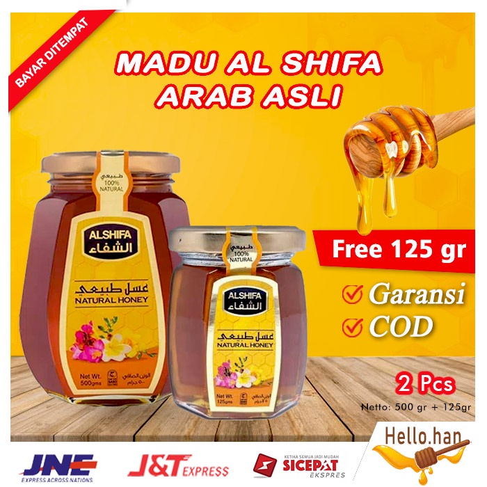 

MADU AL SHIFA 500gr FREE 125 gr MADU ASYIFA ASSYIFA MADU AL SHIFA 500gr MADU MURNI ASLI MADU ARAB