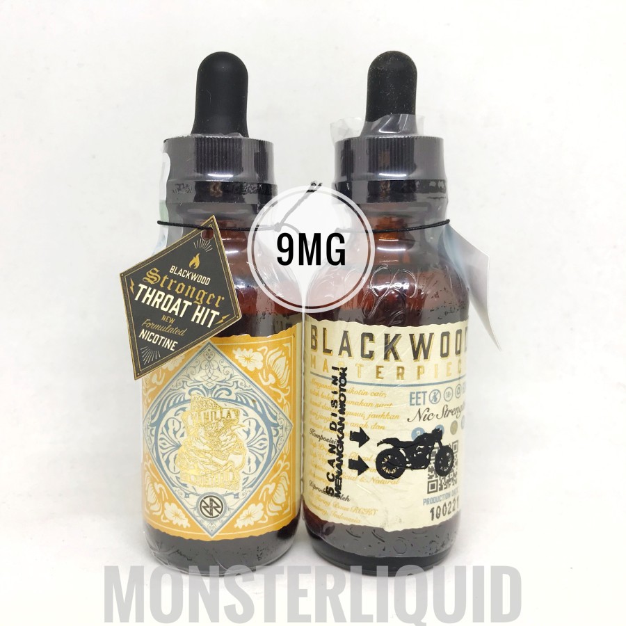 BLACKWOOD MASTERPIECE VANILLA CUSTARD BACCO 9MG 60ML