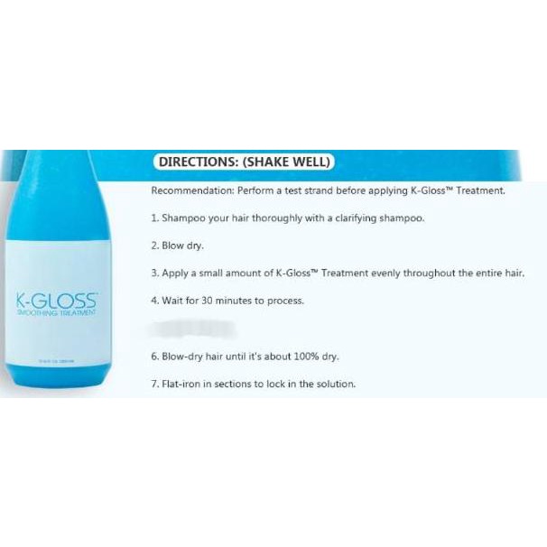 [KODE GKGNO] kgloss keratin treatment / k gloss smoothing treatment / pink bond REPACK 30ML