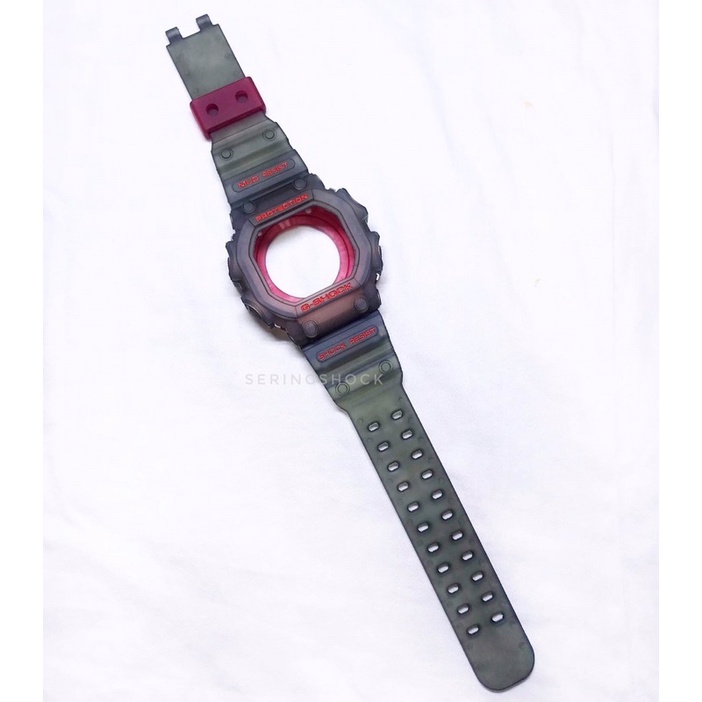 BNB Gshock GX56 KingKong SMOKE RED Strap Besel Casio G-shock