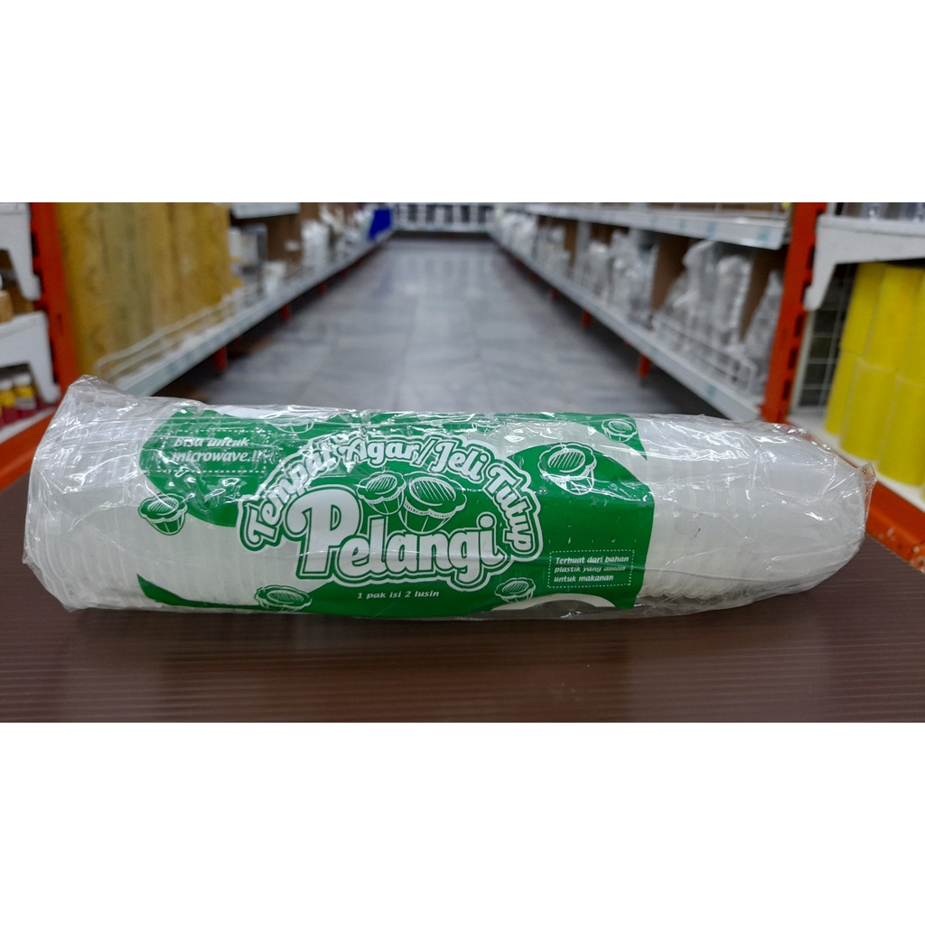 

Tempat Agar Pelangi + Tutup 24s