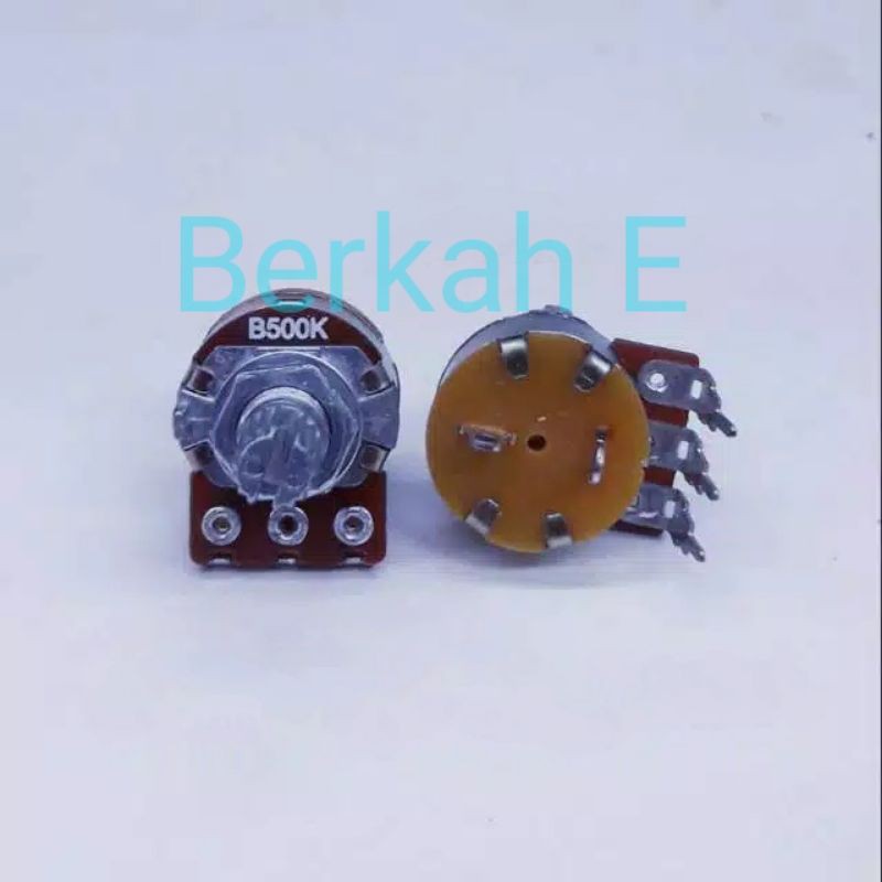 Potensio Dimer B500K 3 Kaki On/off
