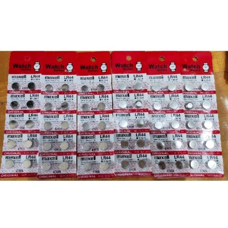 BATTERY MAXELL KANCING/BATTERY AG13 SR LR 44 LR44 L1154F/BATTERY SR626/377SW