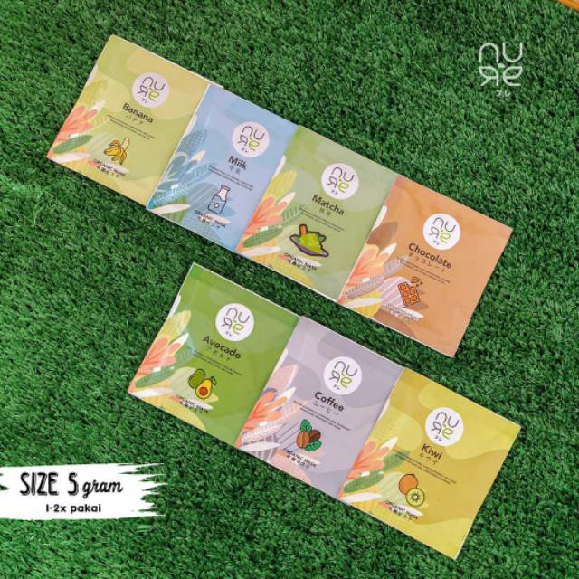 RESELLER RESMI - ORGANIC MASK BY NURE BEAUTY 5 gr