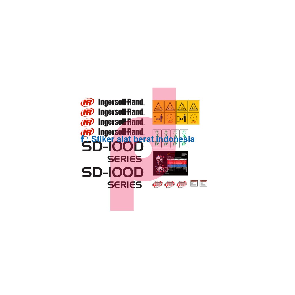 

STIKER VIBRO INGERSOLRAND IR SD100-D