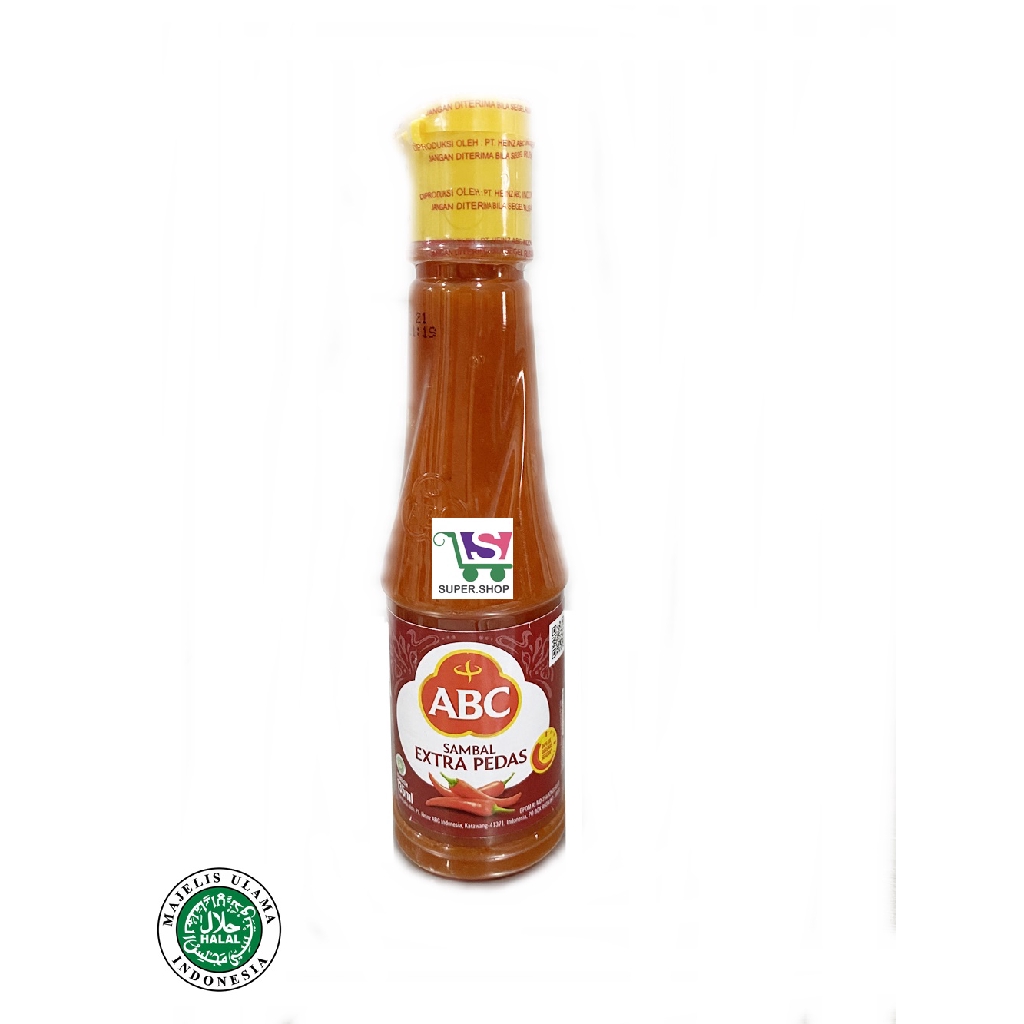 ABC Sambal Extra Pedas Botol 135 mL