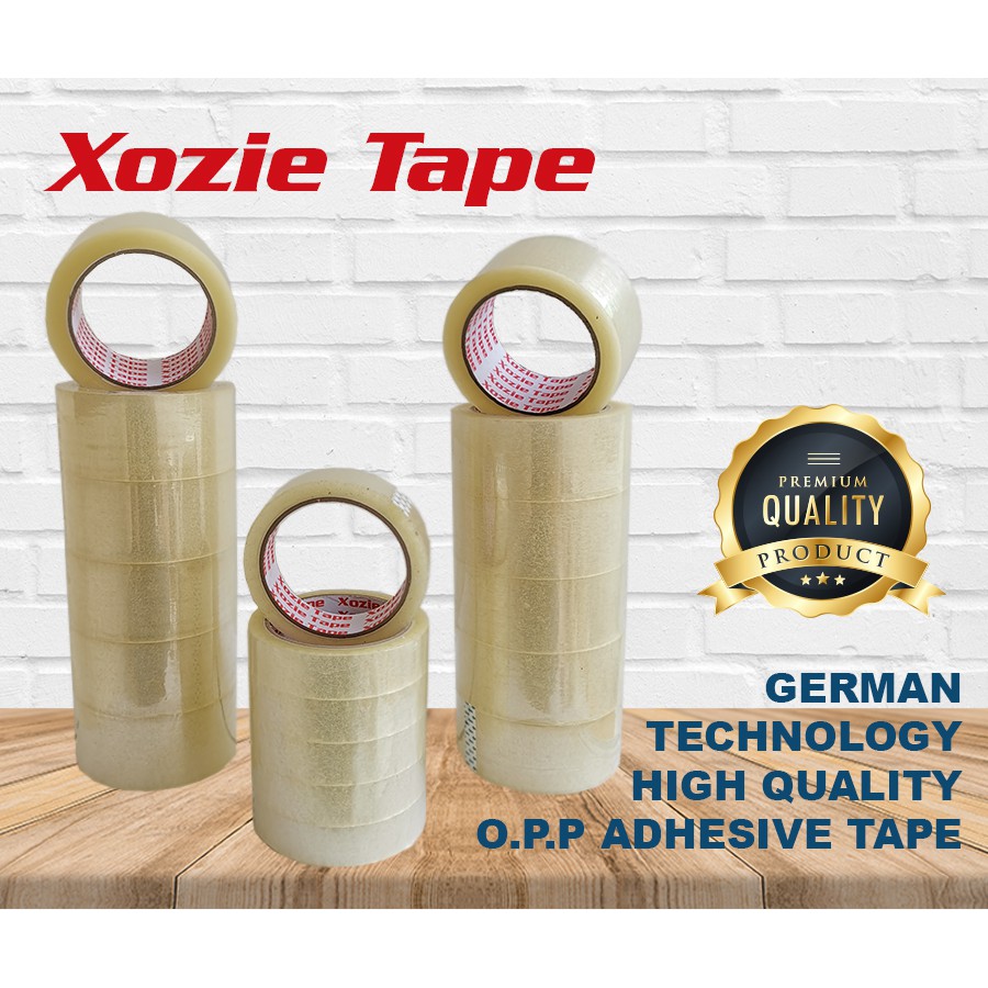 Grosir LAKBAN Bening XOZIE Tape 1 DUS Lakban Xozie Lakban Packing Lakban Seperti Lakban Daimaru