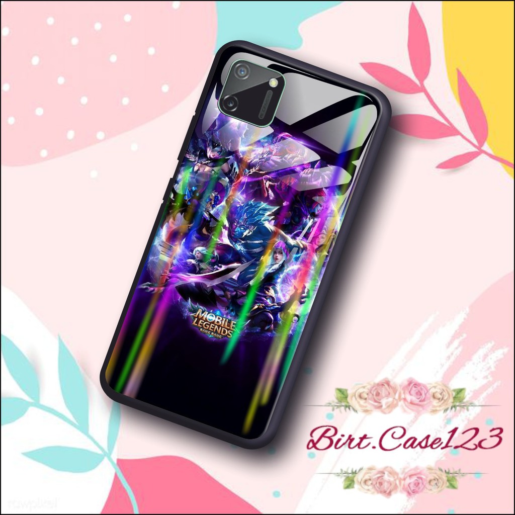 case softcase gambar MOBILE LEGEND back case glass aurora oppo vivo samsung iphone realme etc BC165