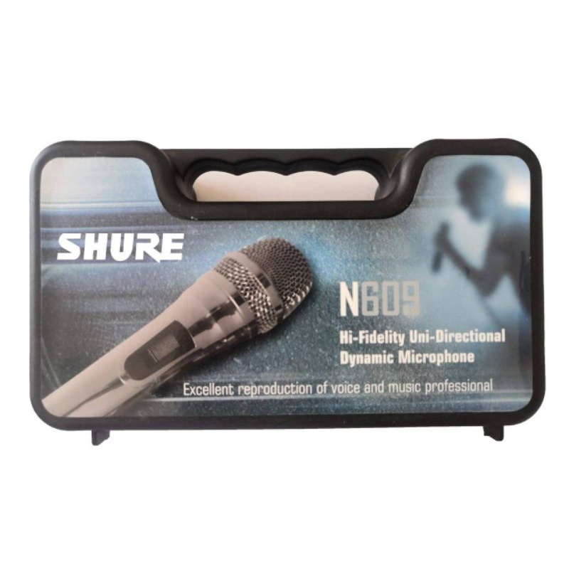 Mic kabel shure n609 koper dynamic || SHURE N 609
