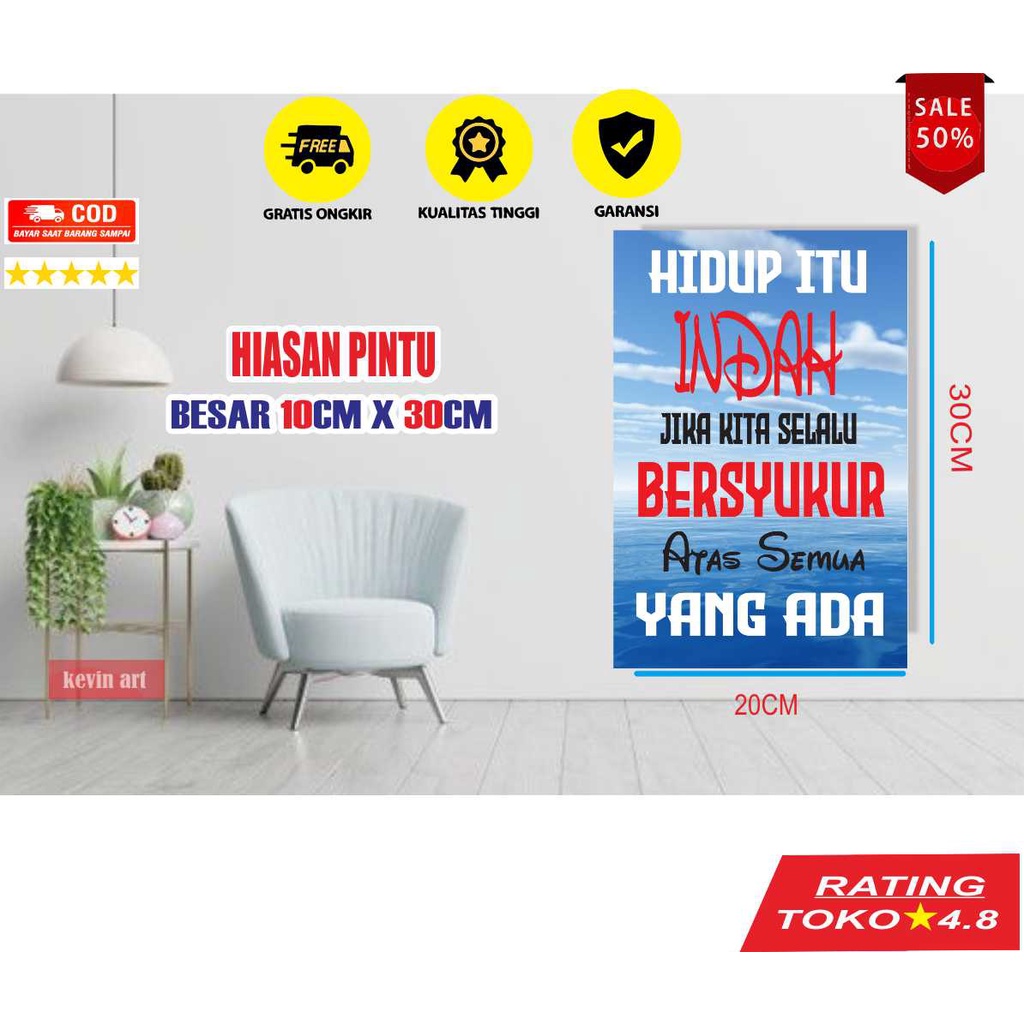 DEKORASI DINDING MOTIASI POSTER DECOR CAFE UNIK KAYU MURAH TERBARU