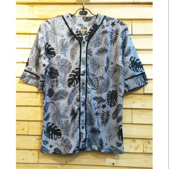 Baju Kemeja Baseball Base Ball Printing 3D Bangkok Thailand Fullprint Full Print Spoon Import Impor