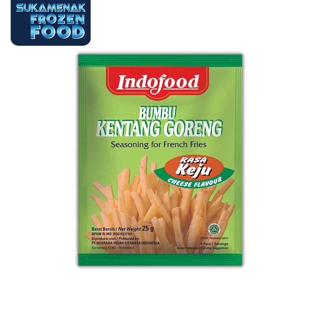

INDOFOOD Bumbu Kentang Goreng Keju 25gr