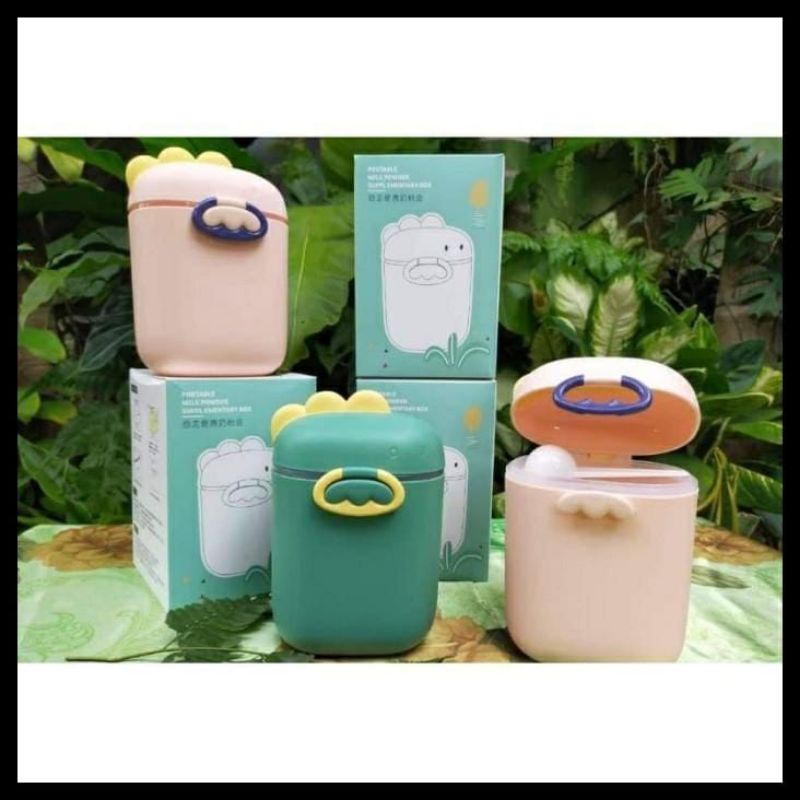 [BPA FREE] COD/GRAB TEMPAT KOTAK 800ML SUSU BUBUK BAYI / MILK POWDER CONTAINER / KOTAK SUSU DINO 800ML