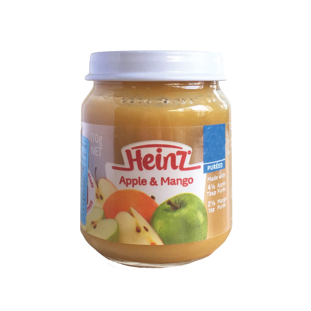 Heinz Fruity Apple, Pear &amp; Apple Mango 110gr