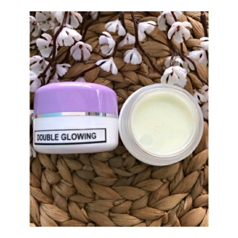 (SKINCARE) cream malam double glowing | krim skincare | night cream CM krim malam pemutih wajah raci