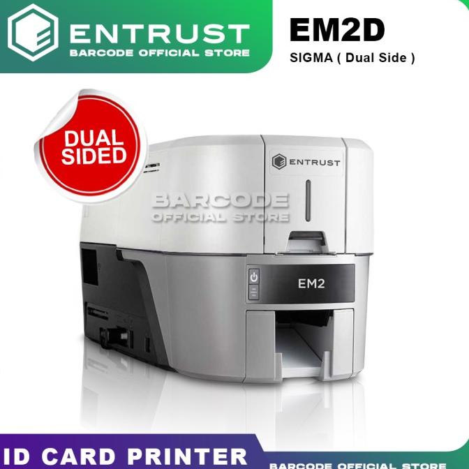 

Id Card Printer Entrust Sigma Em2D Cetak Kartu ( Dual Side / 2 Sisi )