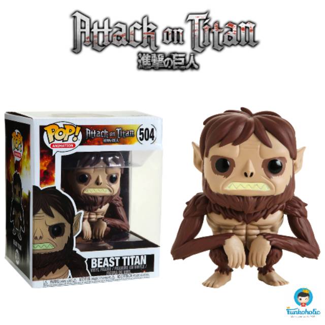 attack on titan beast titan funko pop