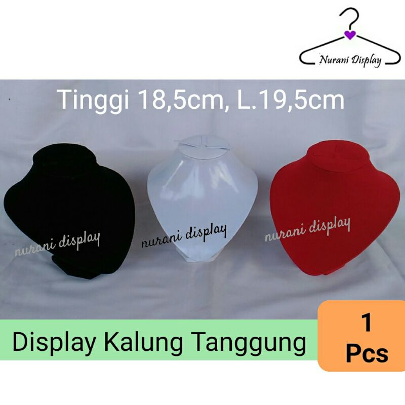 Display Kalung Tanggung / Pajangan Kalung / Manekin Leher / Manekin Kalung / Display Pajangan Kalung