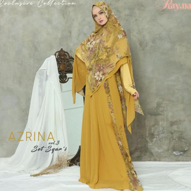 Muslim Set Azrina Original Rayna Gamis By Busui Zoraidaidasp