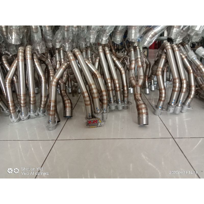 HEADER ZX25R FULLSTENLIS