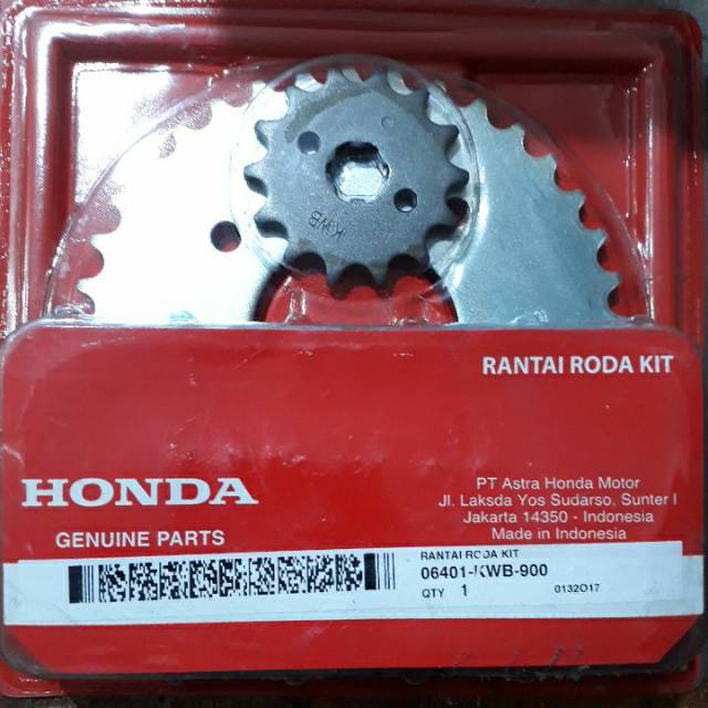 GEAR SET GIGI TARIK SET REVO ABSOLUTE ORI AHM