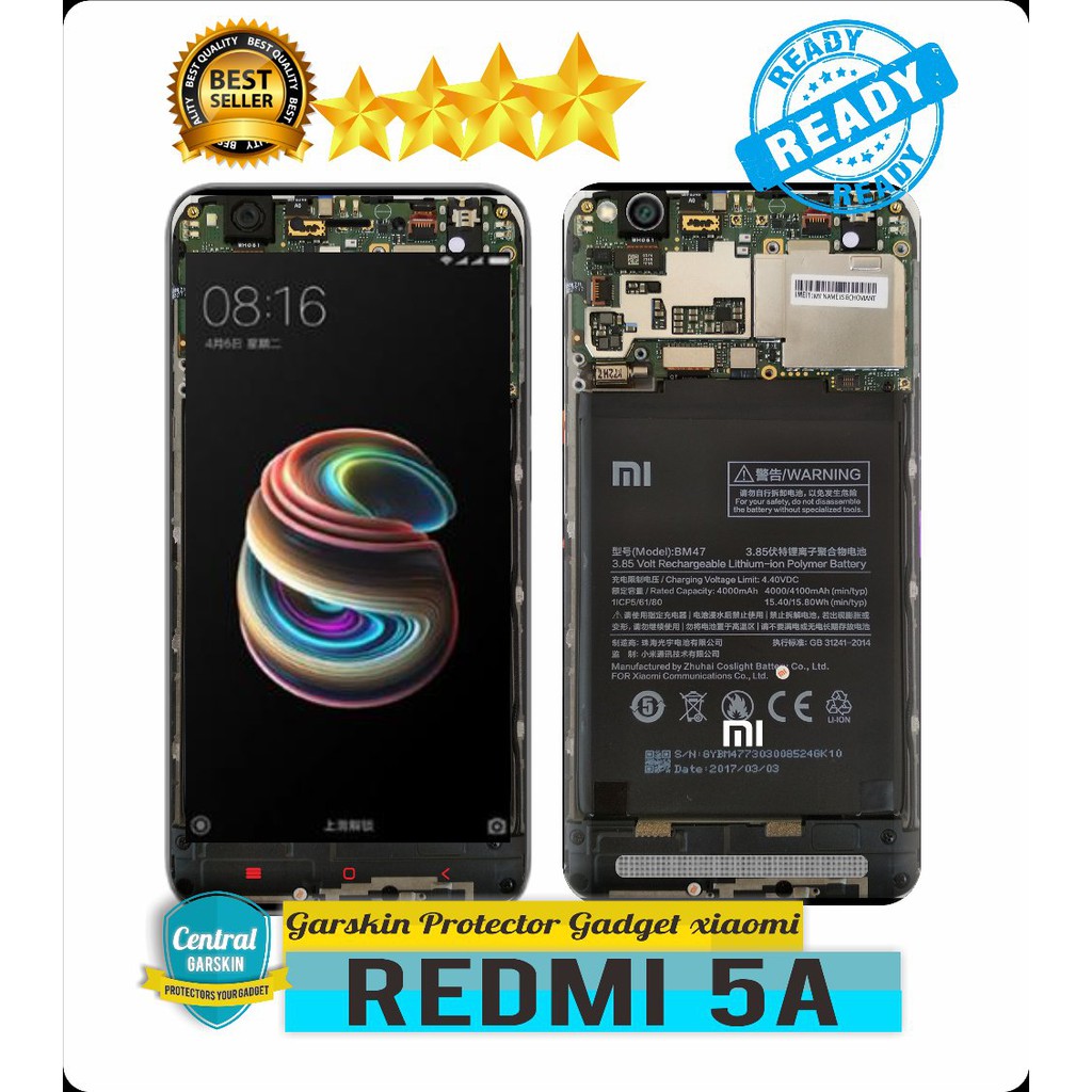 Garskin Xiaomi Redmi 5a - mesin xiaomi