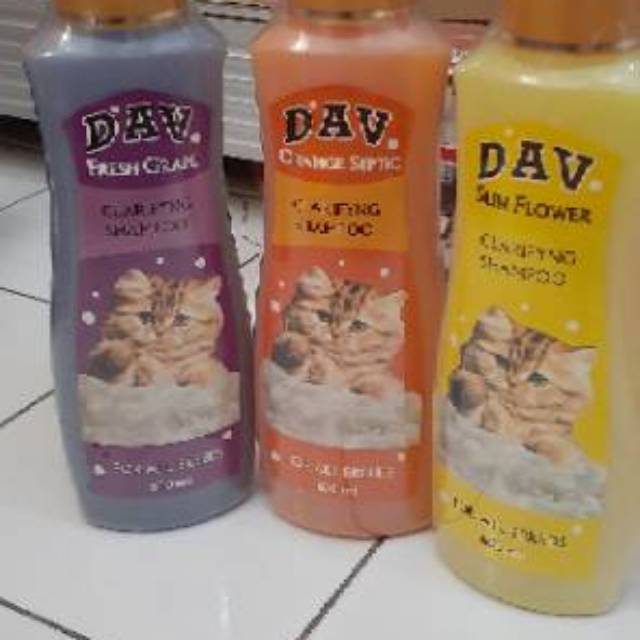 Shampoo Kucing Dav 600 mL Wangi Lembut