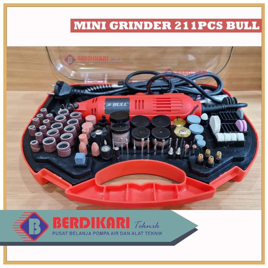 Mini Die Grinder / Mesin Gerinda Mini Set BULL BL3211