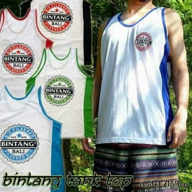 Kaos Singlet Bir Bintang Bali Size M
