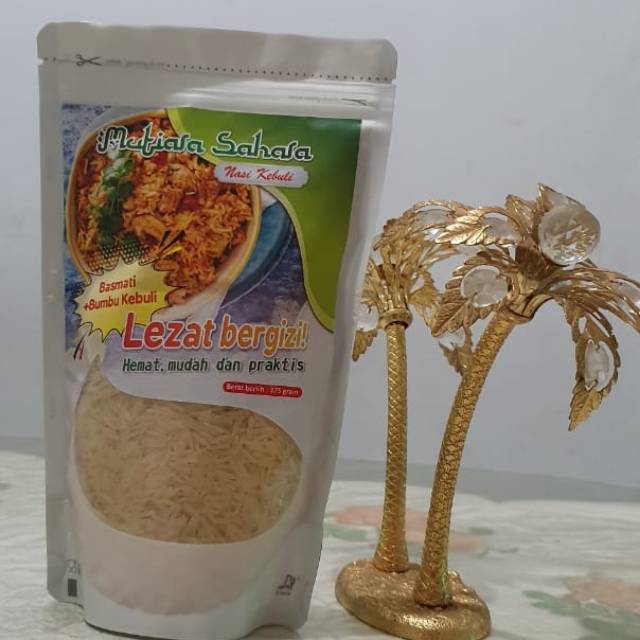 

Nasi Basmati bumbu kebuli instan Nasi kebuli