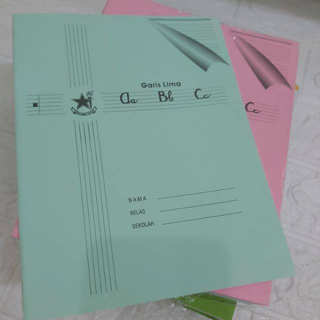 

Buku tulis garis 5 bintang obor