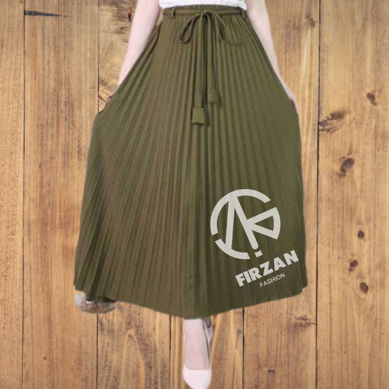 PROMO! Bisa COD ROK PLISKET PREMIUM /ROK PANJANG MUSLIM/ ROK MAYUNG BAHAN HYGET PREMIUM