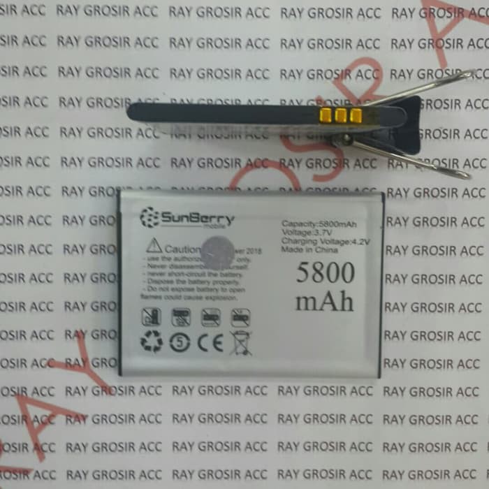 Baterai Original SunBerry S7 Uno , S7Uno