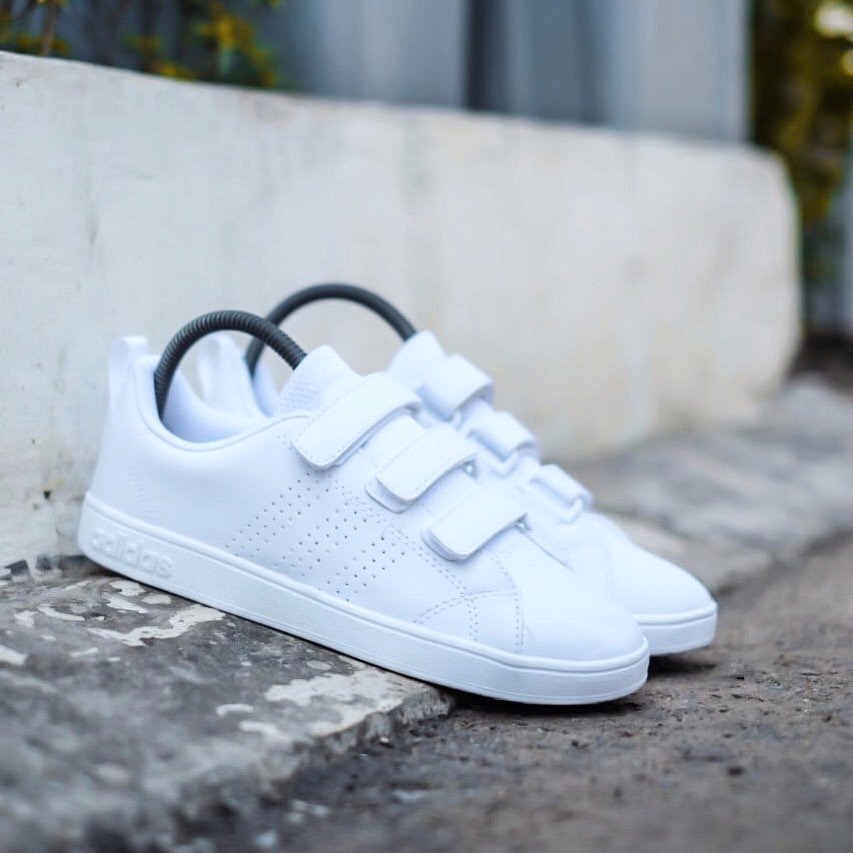 Adidas Neo Advantage velcro full white